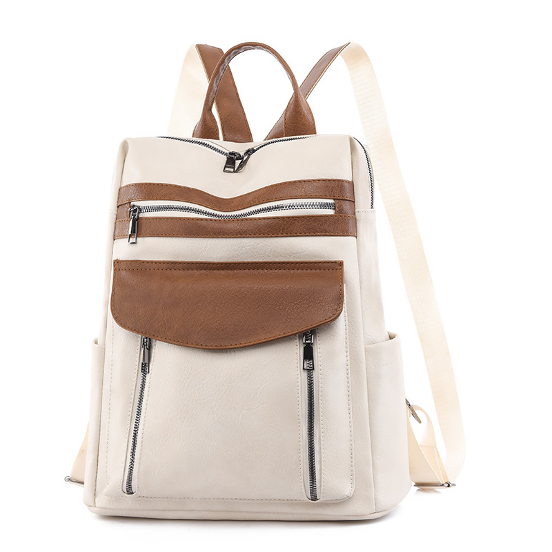 Leather Work Womens Backpack - New Arrival Leather Laptop PU Backpack