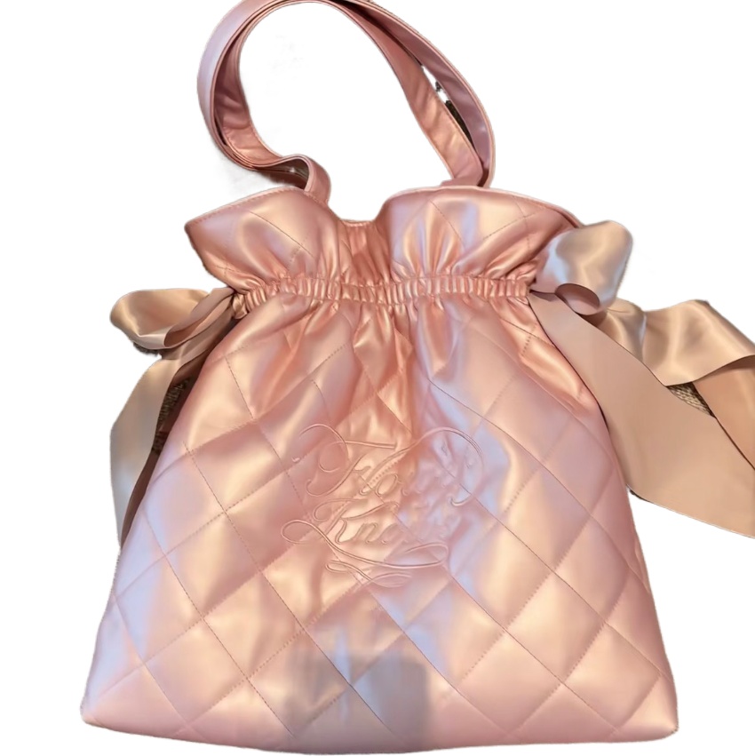 Leather Work Organiser - Flowerknows Travel Tote Bag Pink Crossbody