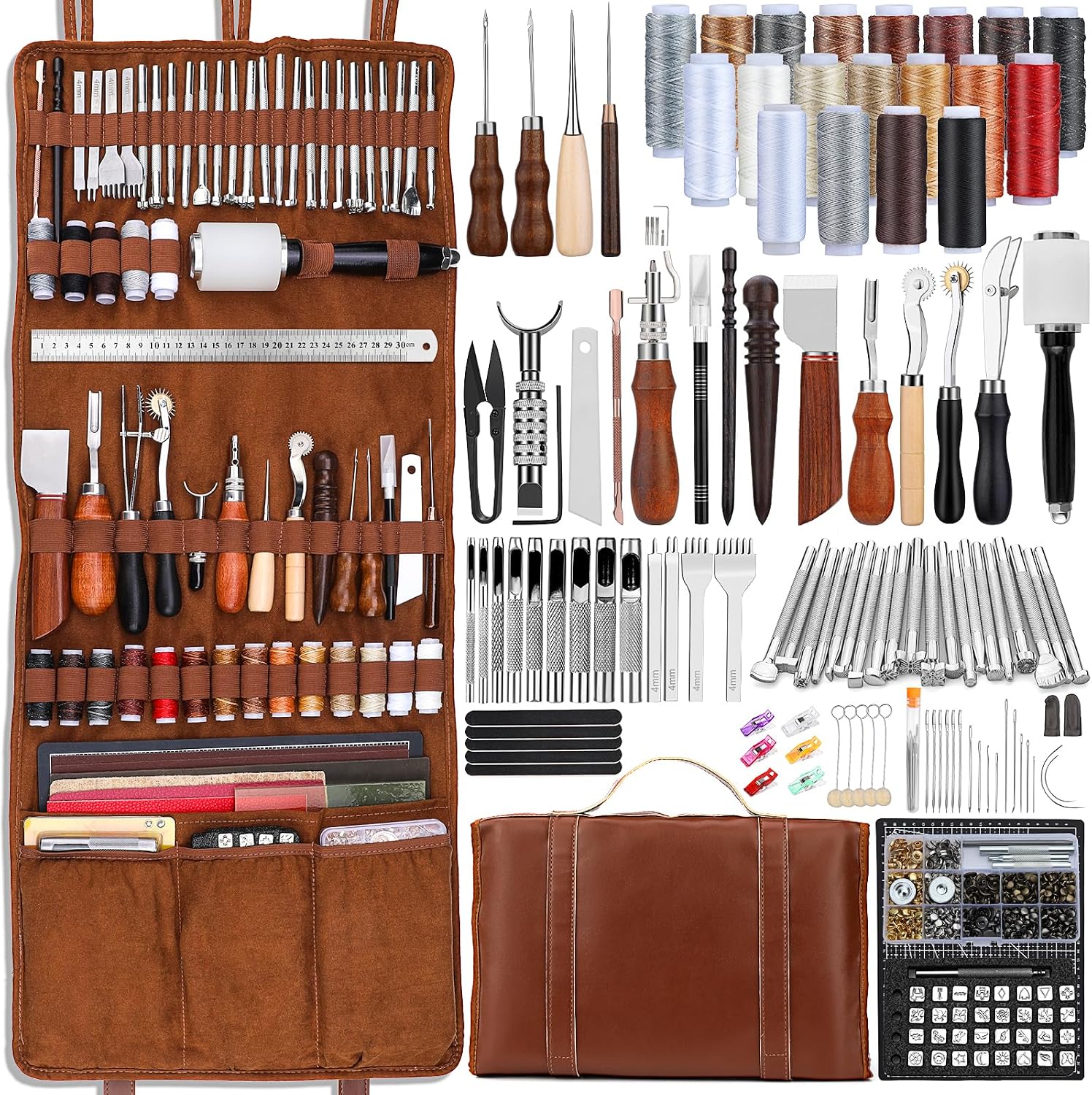 Leather Work Leather - Leather Tooling Kit Leather Craft Tools