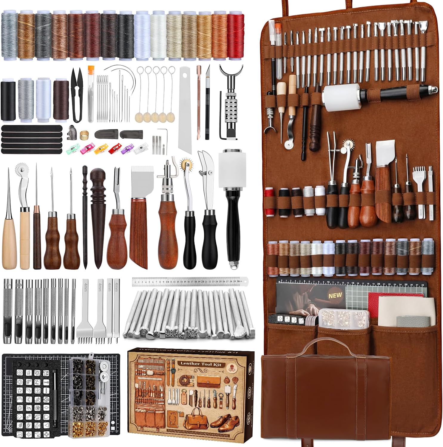 Leather Work Leather - Leather Working Kit, Leather Working Tools