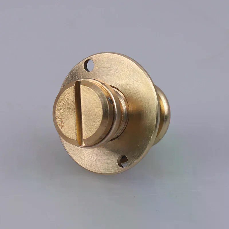 Leatherwork Hardware - Brass Mortise Clip Buckles Lock Purse