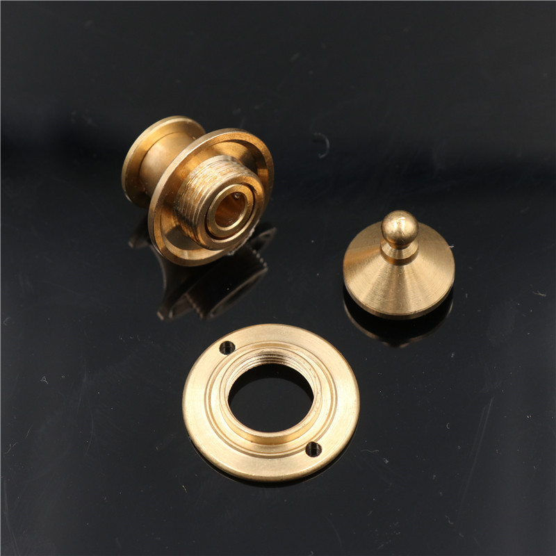 1 piece 100% Brass Bag Lock Sp - Leatherwork Hardware ulasan dan harga