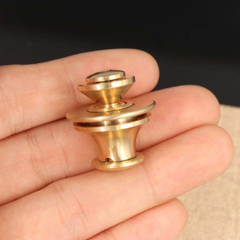 1 piece 100% Brass Bag Lock Sp - Leatherwork Hardware ulasan dan harga