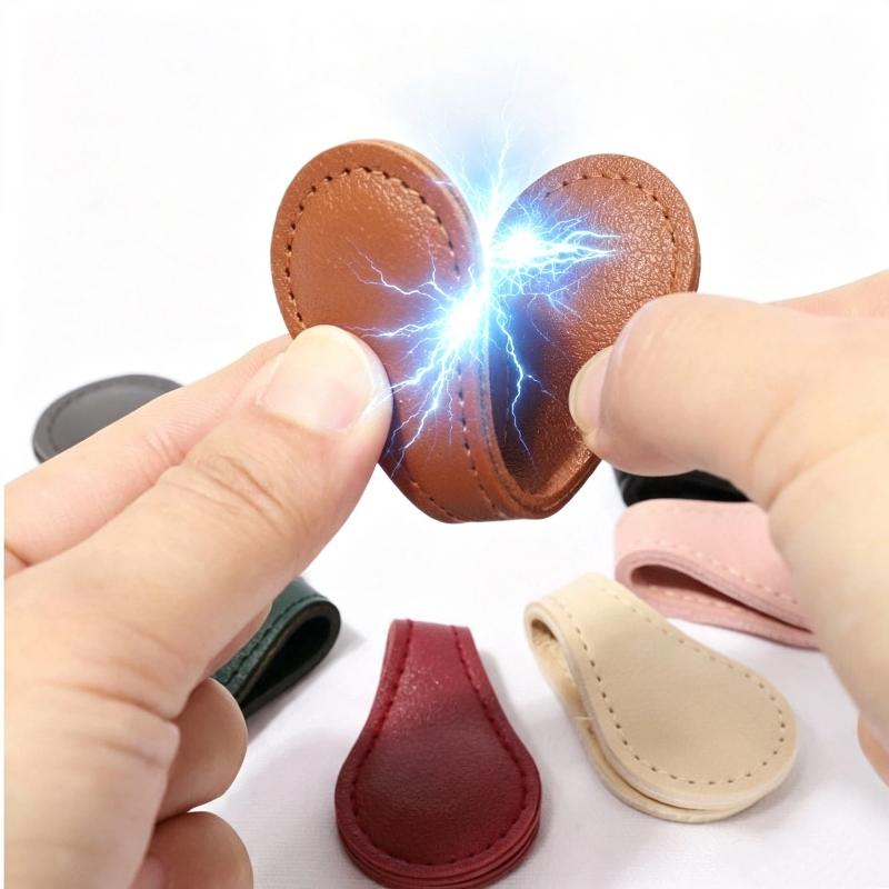 2 PCS Premium Leather Magnetic - Leather Work Leather ulasan dan harga