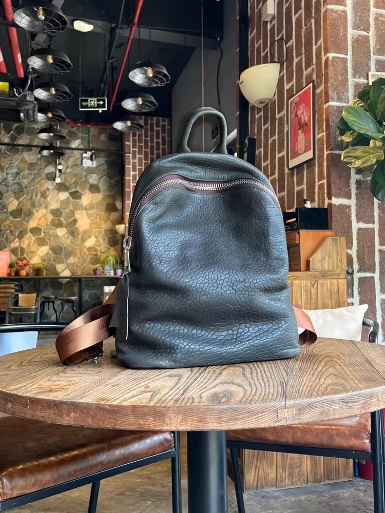 Soft Natural Sheepskin Casual  - Leather Work Bag Mens ulasan dan harga