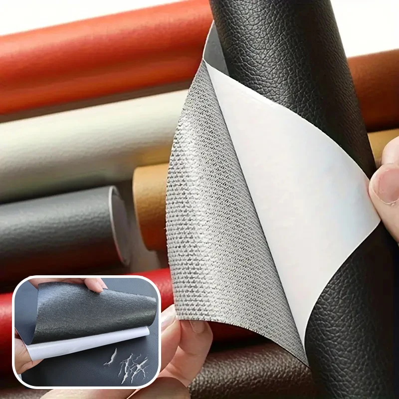 Self Adhesive Leather for Sofa - Leatherwork Desk ulasan dan harga