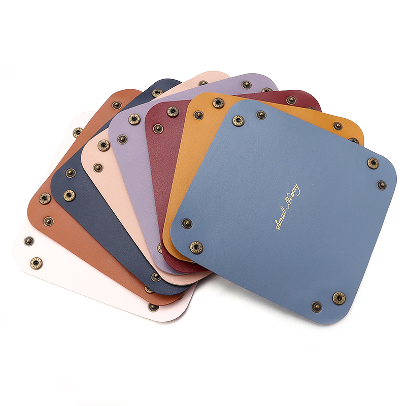 1pc PU Leather Storage Box Col - Leatherwork Desk ulasan dan harga