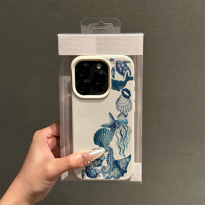 Watercolor Floral Jellyfish Bl - Leatherwork Drawing ulasan dan harga