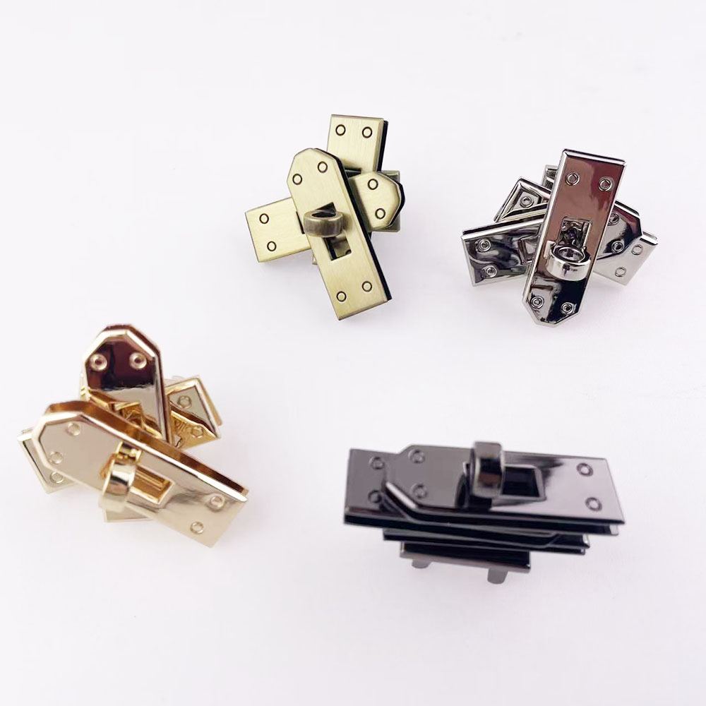 1set(4pcs) 46mm Gold/Brass Met - Leatherwork Hardware ulasan dan harga