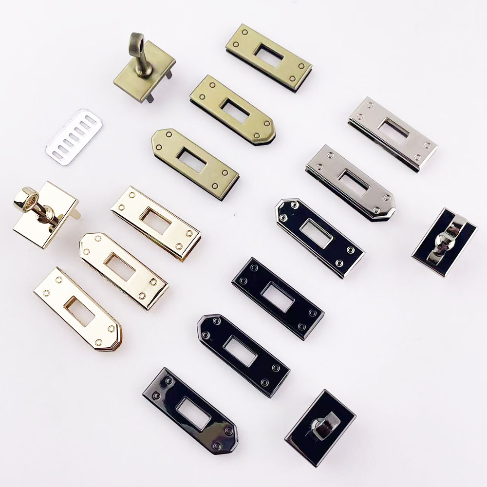 1set(4pcs) 46mm Gold/Brass Met - Leatherwork Hardware ulasan dan harga