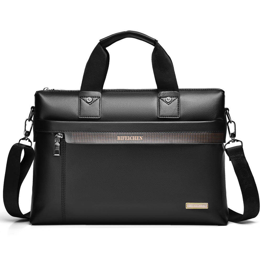 2026 New Men Briefcase High Qu - Leather Work Bag Mens ulasan dan harga