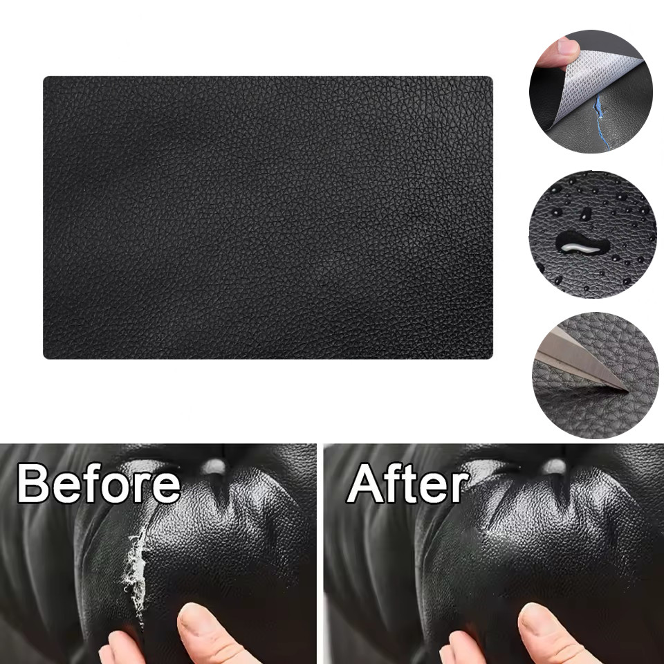 Self-Adhesive Leather Repair P - Leatherwork Desk ulasan dan harga