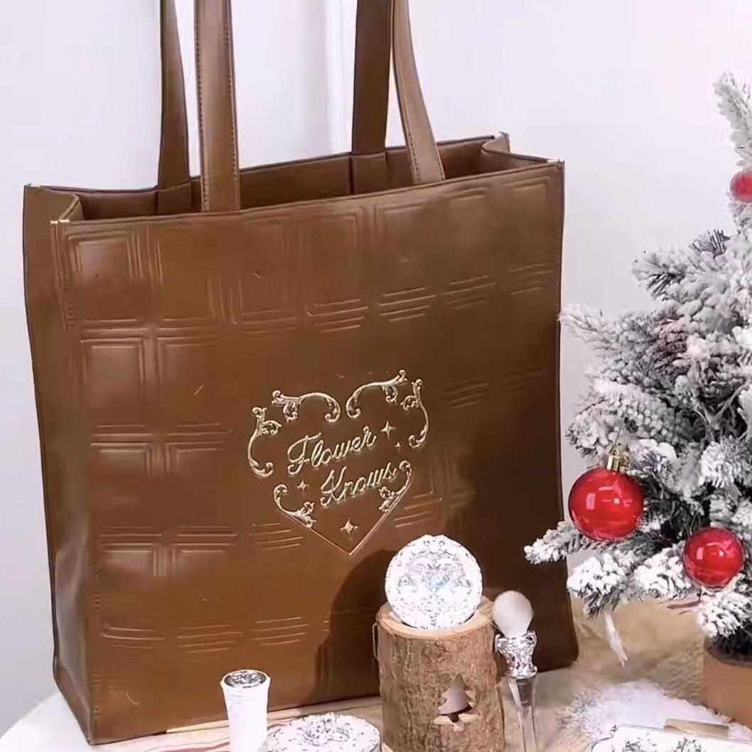 Flowerknows Travel Tote Bag Pi - Leather Work Organiser ulasan dan harga