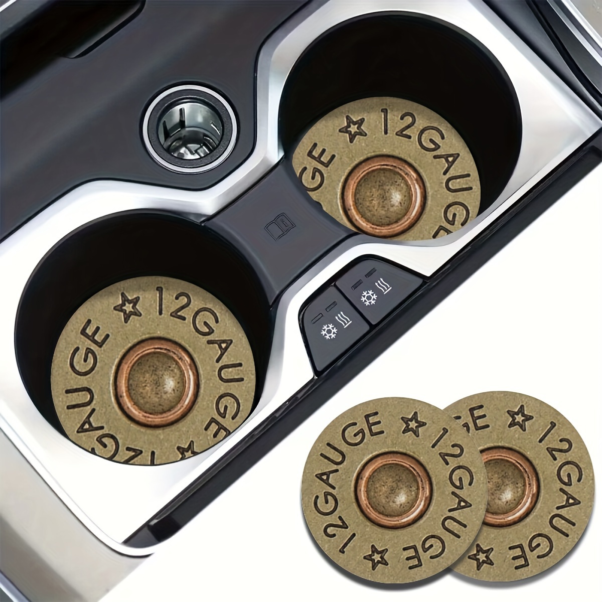 2-Pack Bullet-Shaped Design Ca - Leatherwork Desk ulasan dan harga