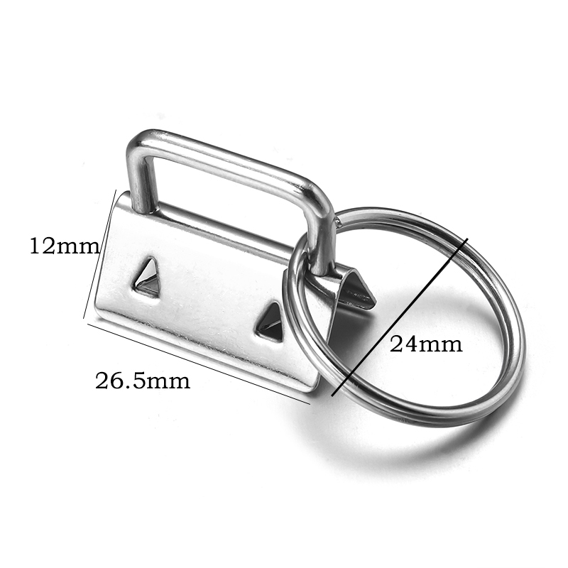 10pcs/Lot Tail Clip Key Fob Ha - Leatherwork Hardware ulasan dan harga