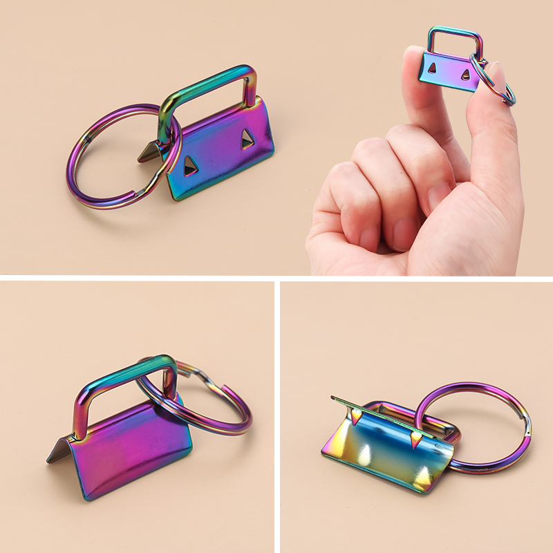 10pcs/Lot Tail Clip Key Fob Ha - Leatherwork Hardware ulasan dan harga