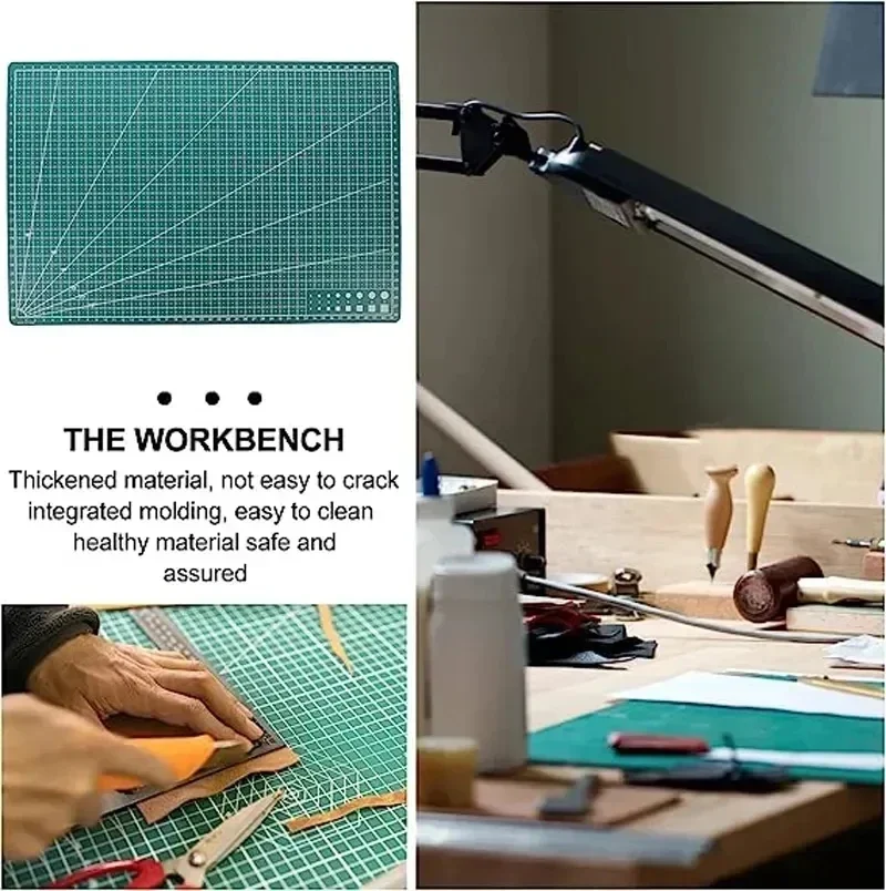 A3 A4 A5 PVC Cutting Mat Patch - Leatherwork Table ulasan dan harga