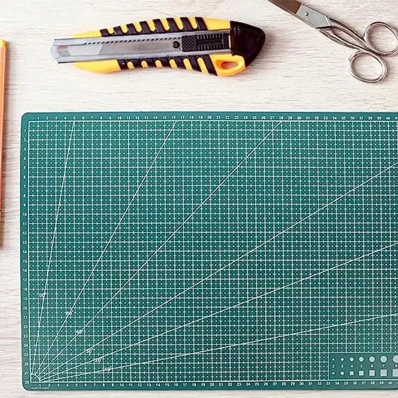 A3 A4 A5 PVC Cutting Mat Patch - Leatherwork Table ulasan dan harga