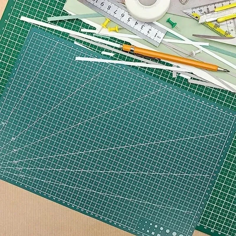 A3 A4 A5 PVC Cutting Mat Patch - Leatherwork Table ulasan dan harga
