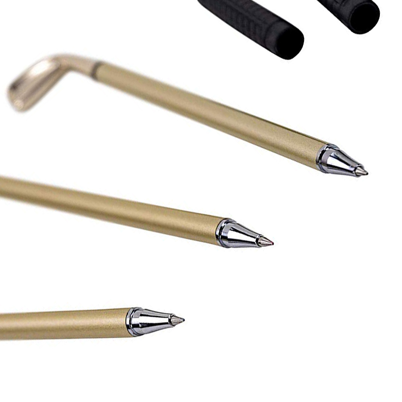 1 Set Golf Leather Pens Holder - Leatherwork Desk ulasan dan harga