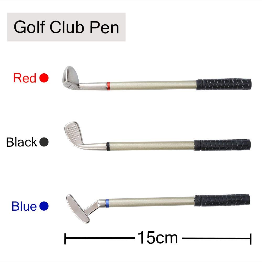 1 Set Golf Leather Pens Holder - Leatherwork Desk ulasan dan harga