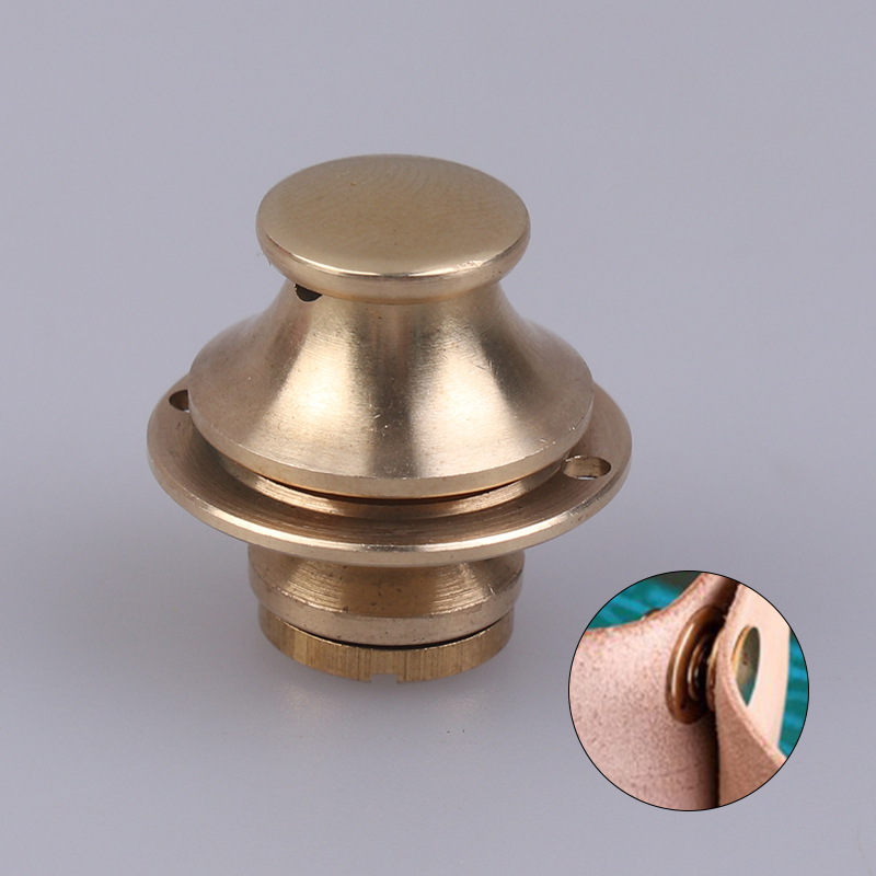 Brass Mortise Clip Buckles Loc - Leatherwork Hardware ulasan dan harga