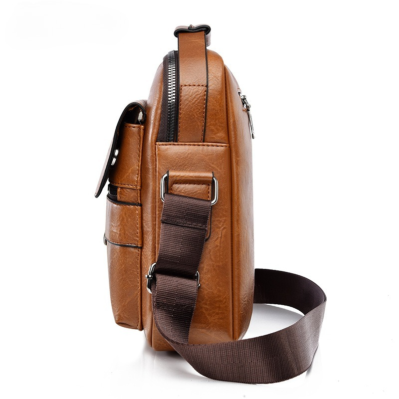 Hot Fashion Korean Style Men C - Leather Work Bag Mens ulasan dan harga