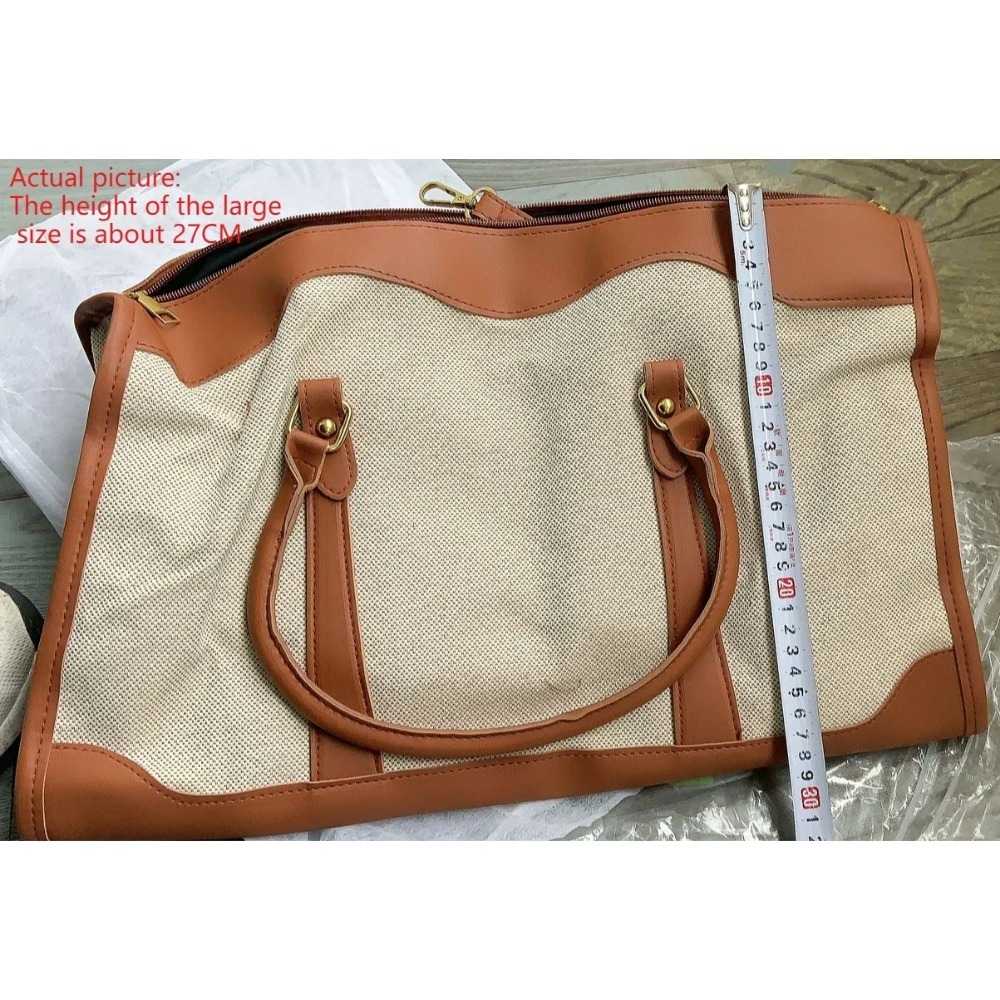 2026 Vintage Canvas & PU Leath - Leather Work Duffle ulasan dan harga