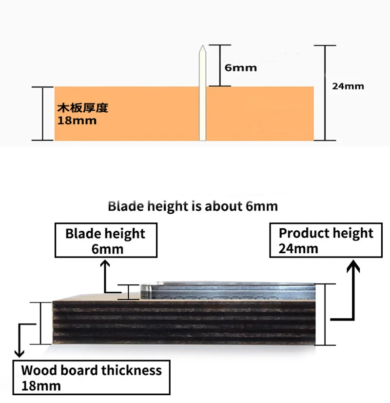 New Japan Steel Blade Wooden D - Leathercraft Japan ulasan dan harga