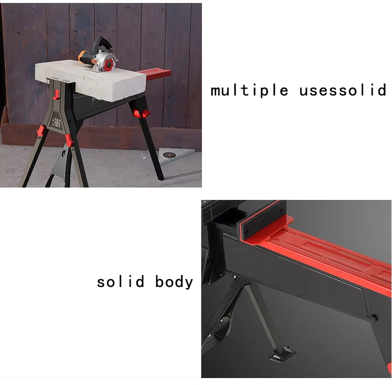 Folding Saw Horse Work Table P - Leatherwork Bench ulasan dan harga