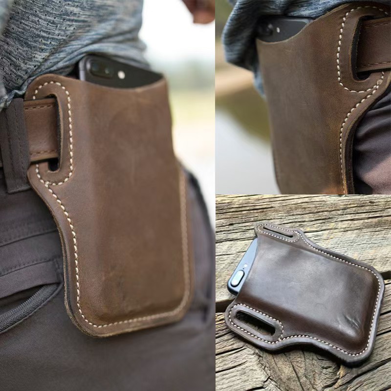 Outdoor Storage Retro Horse Le - Leather Work Bag Mens ulasan dan harga