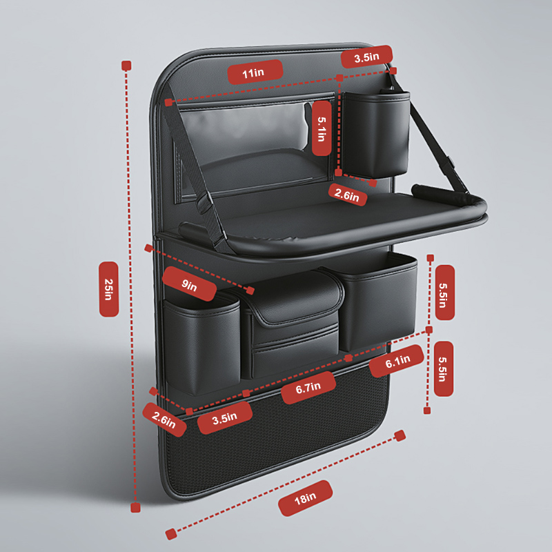 SEAMETAL Car Seat Back Organiz - Leatherwork Desk ulasan dan harga