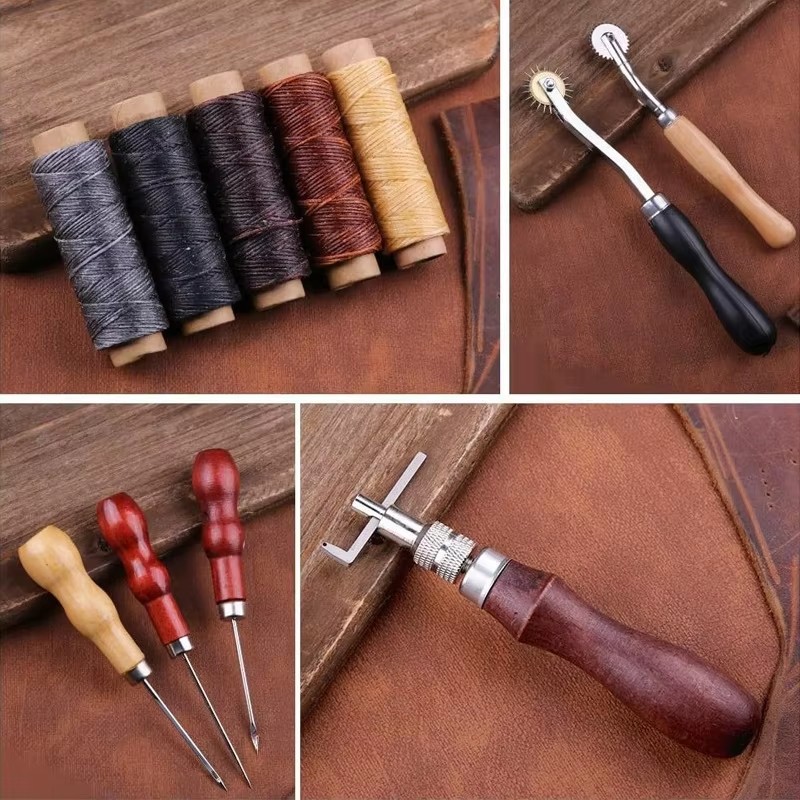 Leather Craft Tool Kit Leather - Leather Work Organiser ulasan dan harga