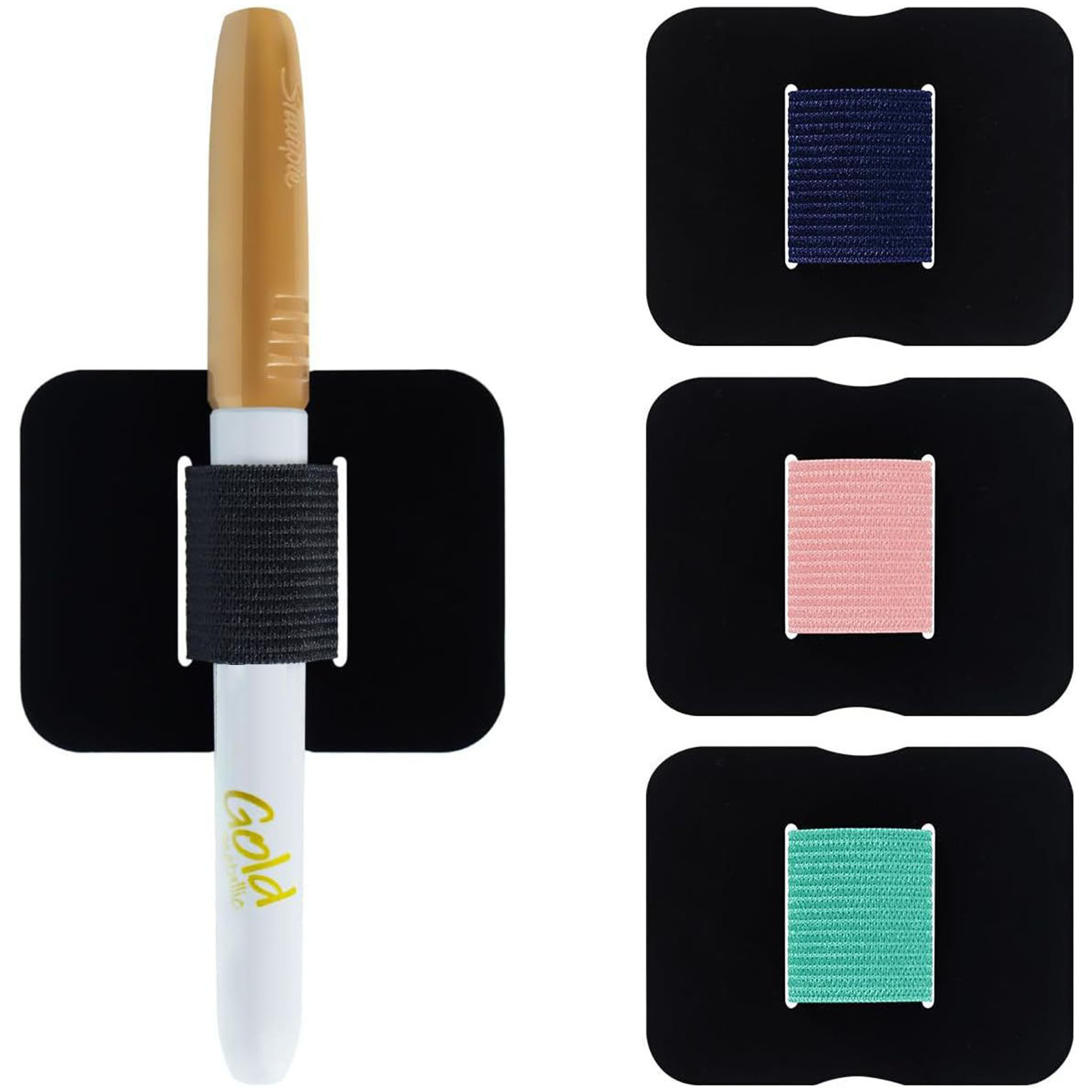Self-Adhesive PU Pen Holder fo - Leatherwork Table ulasan dan harga