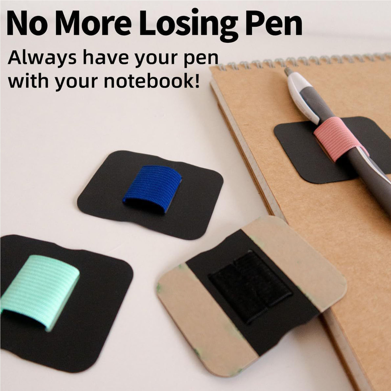 Self-Adhesive PU Pen Holder fo - Leatherwork Table ulasan dan harga