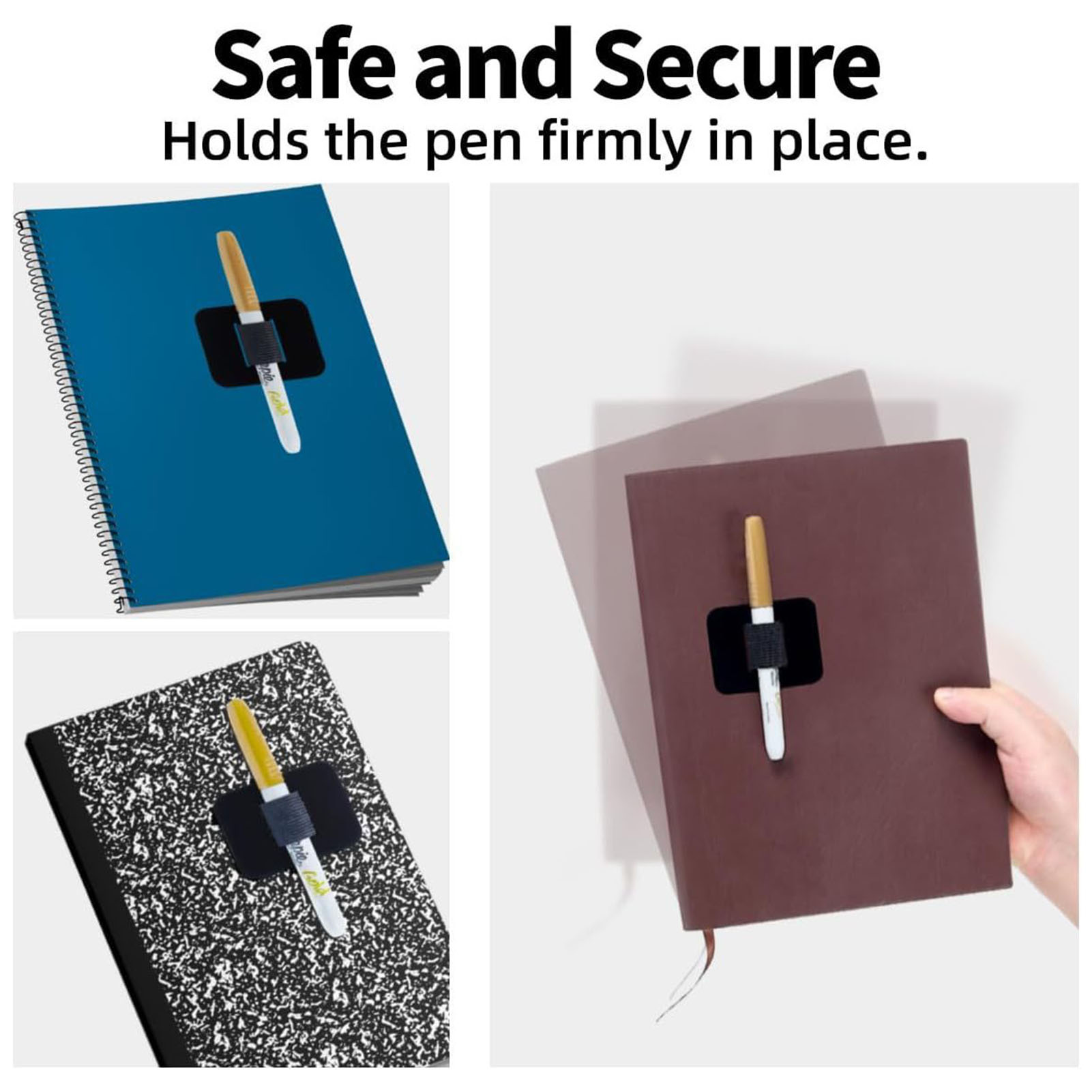Self-Adhesive PU Pen Holder fo - Leatherwork Table ulasan dan harga
