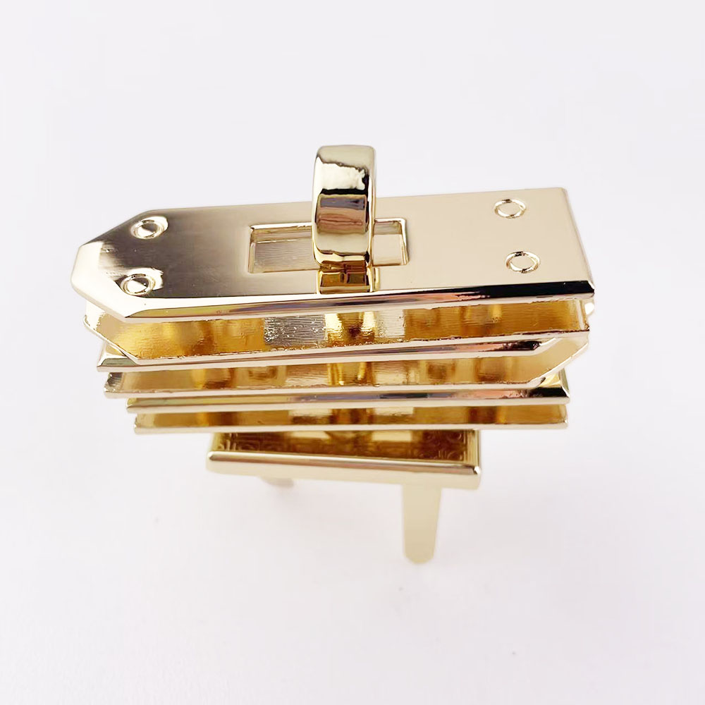 1set(4pcs) 46mm Gold/Brass Met - Leatherwork Hardware ulasan dan harga