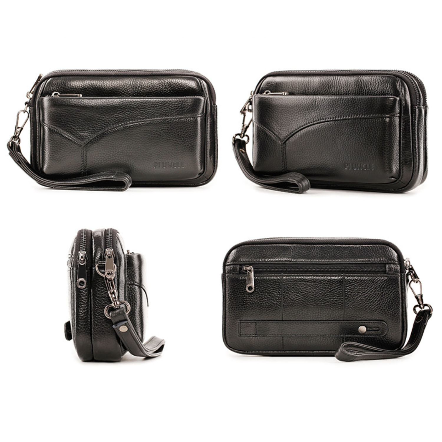 Men's Genuine Leather Fashion  - Leather Work Bag Mens ulasan dan harga
