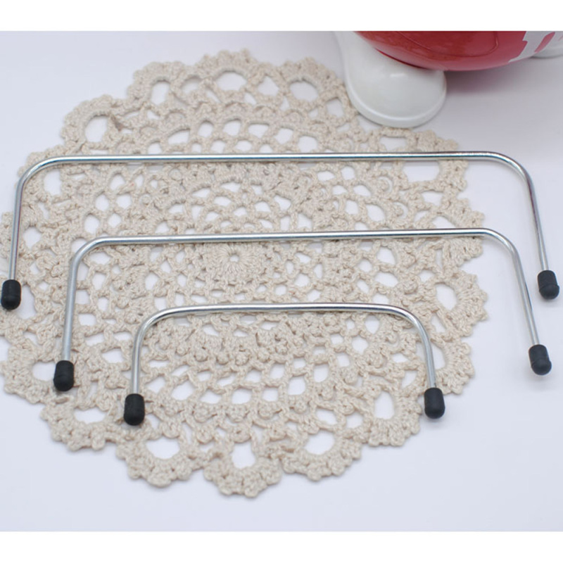 4PCS/lot Cosmetic Bag Purse Fr - Leatherwork Hardware ulasan dan harga