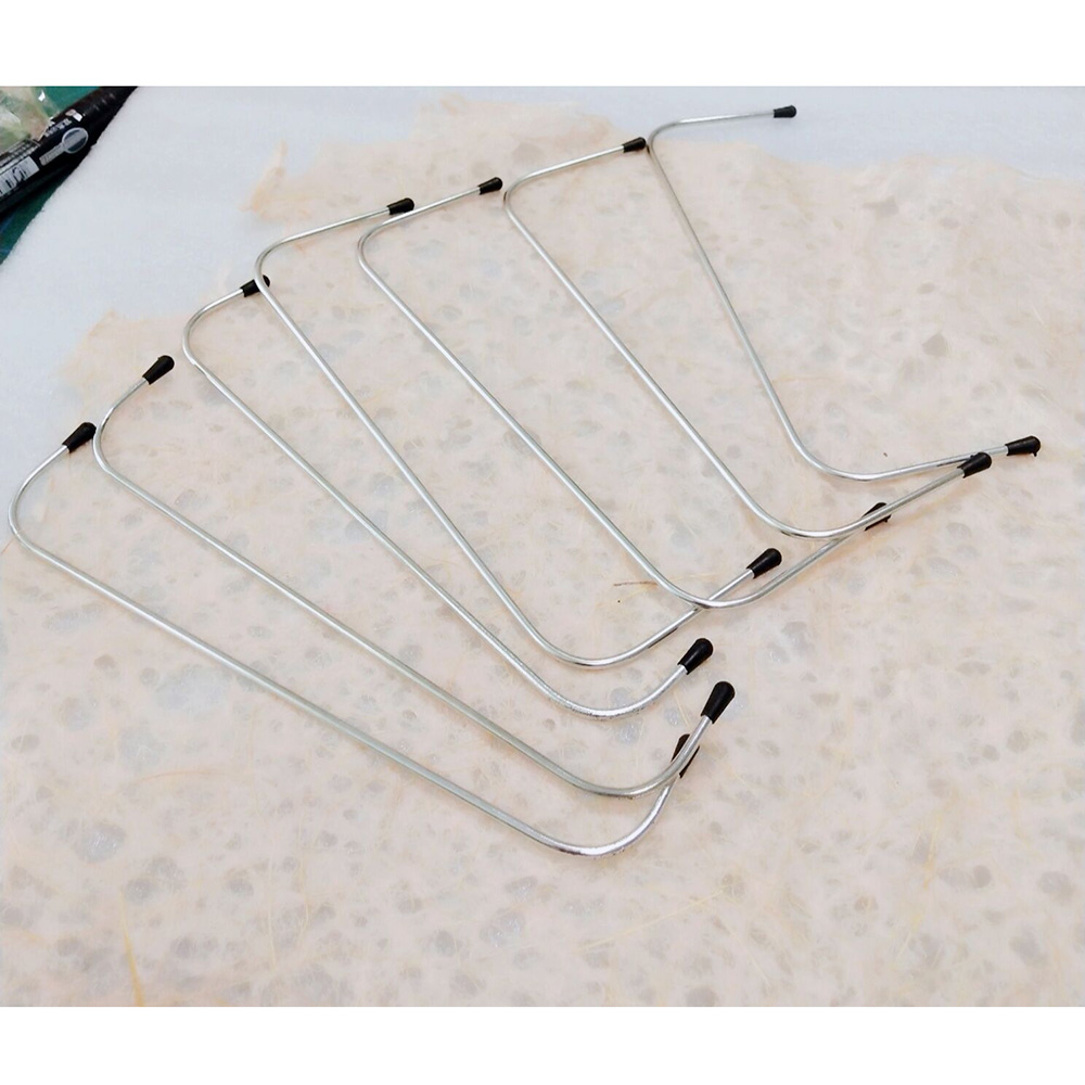 4PCS/lot Cosmetic Bag Purse Fr - Leatherwork Hardware ulasan dan harga