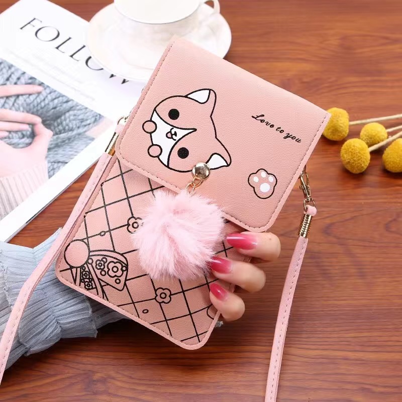 Cute Cartoon Pattern Touch-Scr - Leatherwork Drawing ulasan dan harga