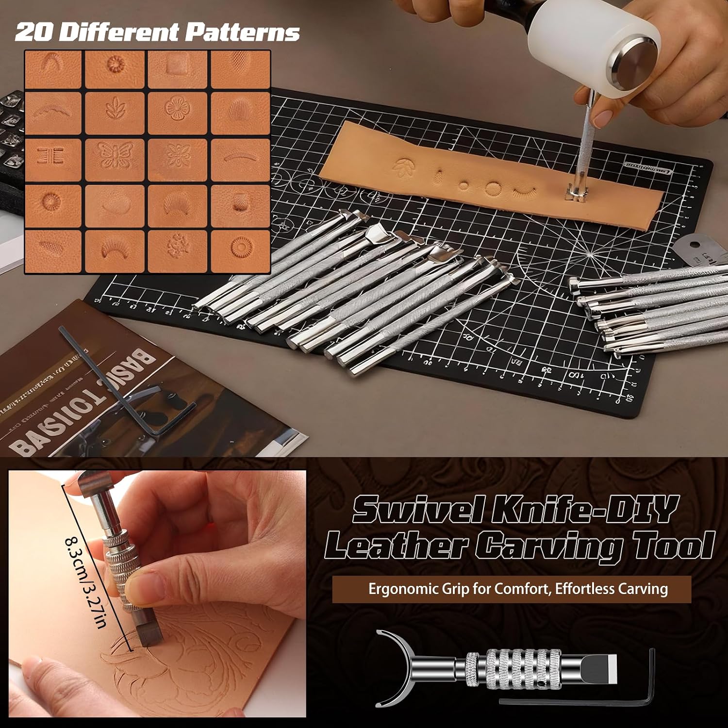 Leather Working Kit, Leather W - Leather Work Leather ulasan dan harga