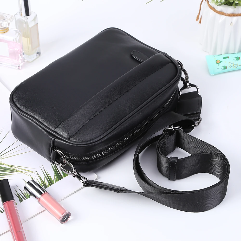 Men Classic Pattern Business S - Leather Work Bag Mens ulasan dan harga