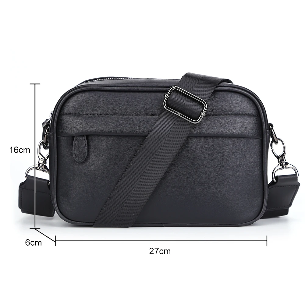 Men Classic Pattern Business S - Leather Work Bag Mens ulasan dan harga