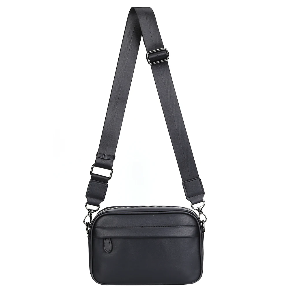 Men Classic Pattern Business S - Leather Work Bag Mens ulasan dan harga