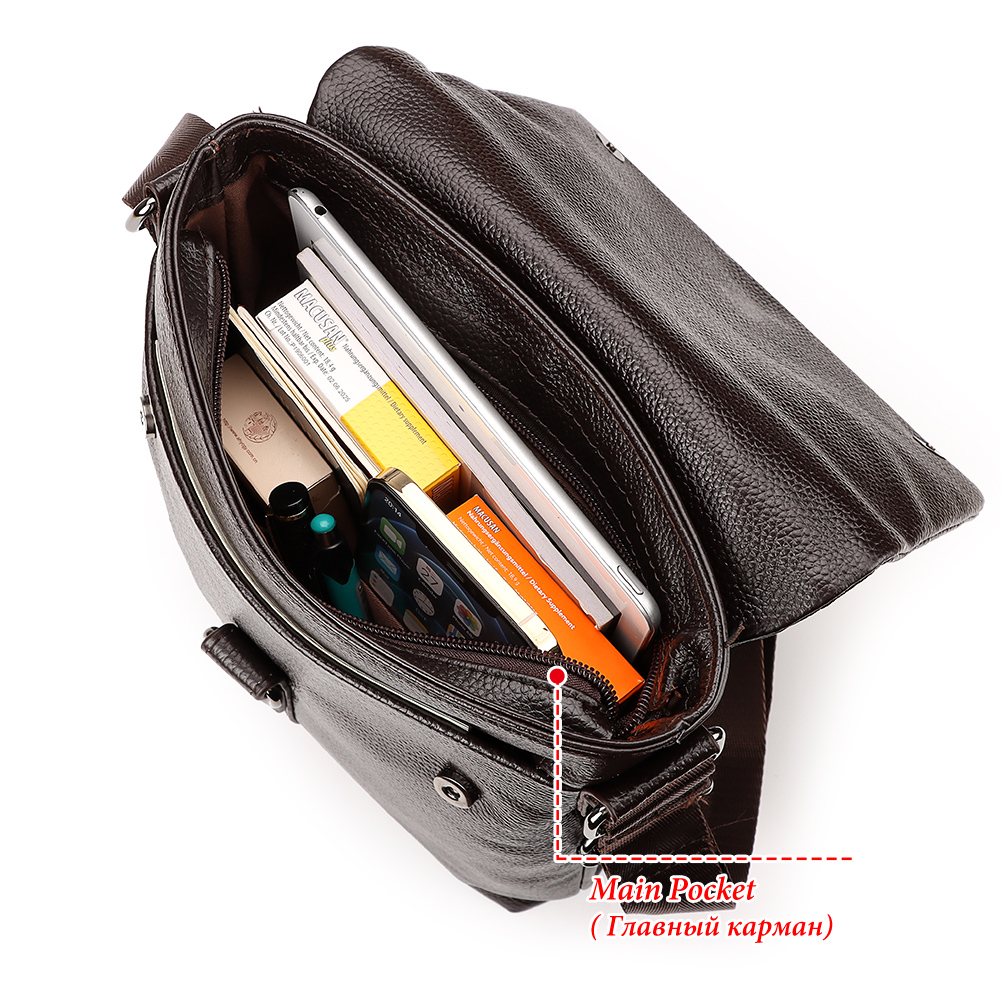 HUMERPAUL 2023 New Fashion Men - Leather Work Bag Mens ulasan dan harga