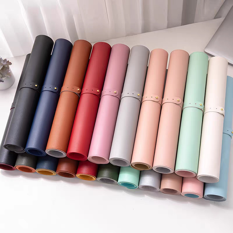 Soft, Foldable Table Mat – Wat - Leatherwork Desk ulasan dan harga