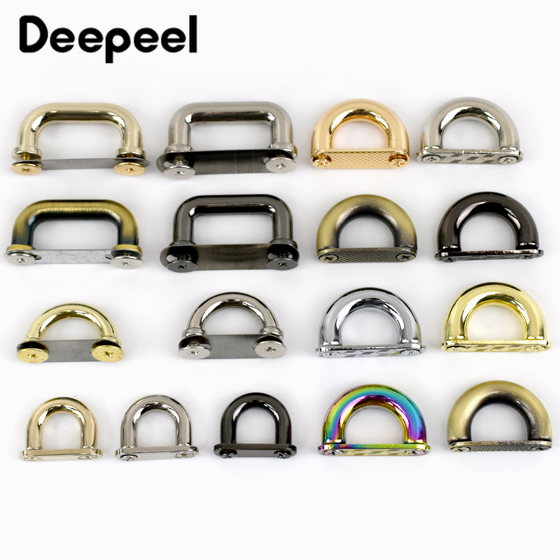 Deepeel 5/10Pcs Metal Buckles  - Leatherwork Hardware ulasan dan harga