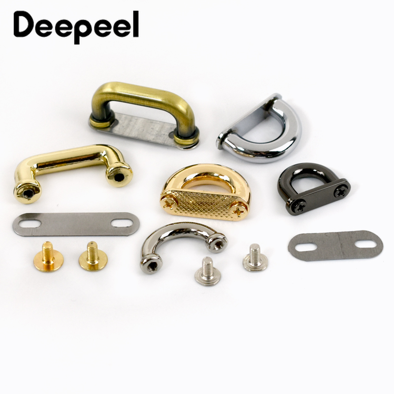 Deepeel 5/10Pcs Metal Buckles  - Leatherwork Hardware ulasan dan harga