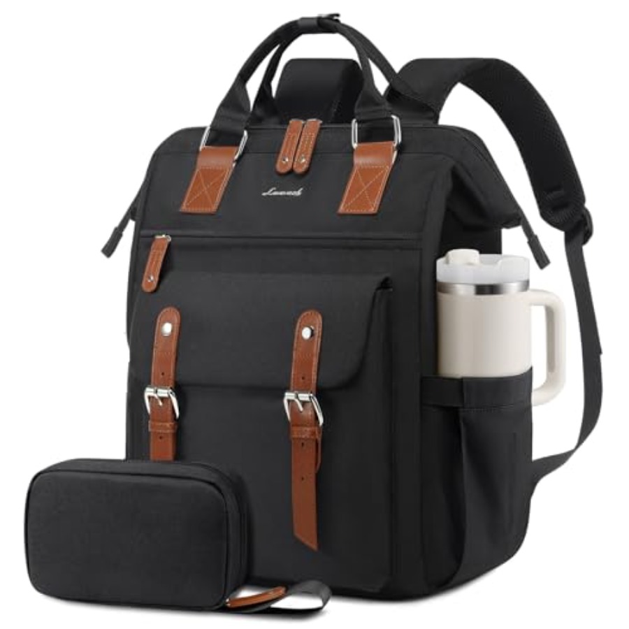 Laptop Backpack for Women, Tea - Leather Work Leather ulasan dan harga